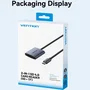 Vention Lector de tarjetas externo USB-C 3.0 CLOHB Gris